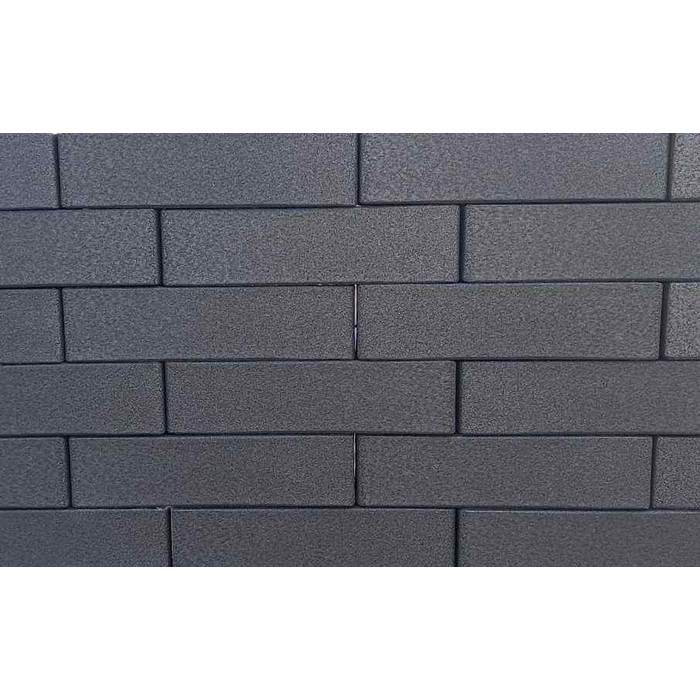 Кирпич клинкерный ЛСР коричневый серебристый ангоб гладкий 250х85х65 мм